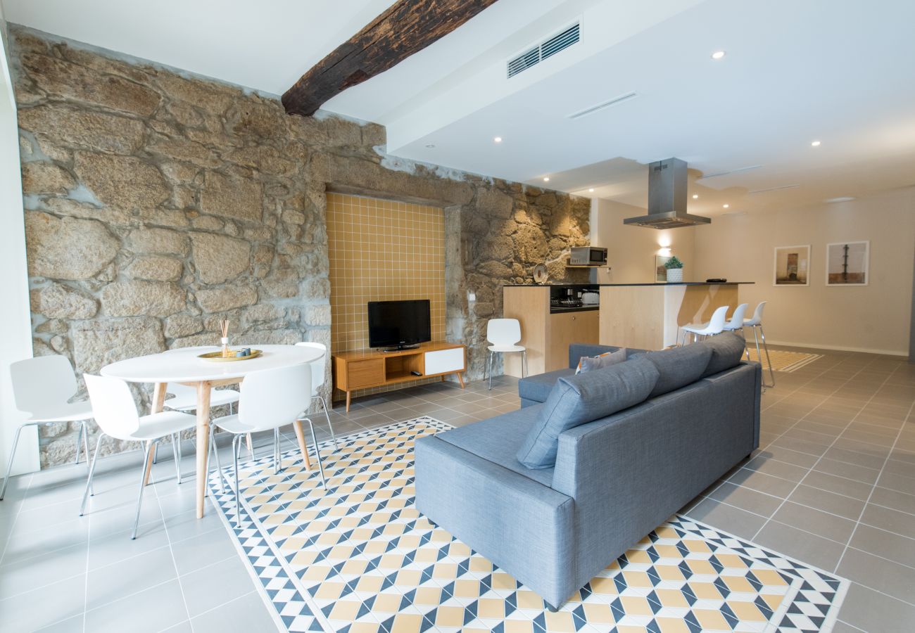 Estúdio em Porto - D. Maria Pia - River View Open Space Apartment